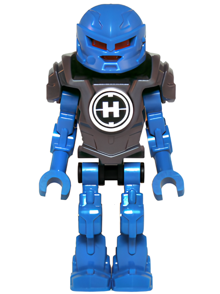 Минифигурка Lego Hero Factory Mini - Surge - Pearl Dark Gray Armor hf020 U